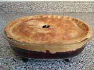 Apple and Blackberry Pie a picture of Apple and Blackberry Pie