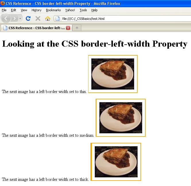 border left width border left width