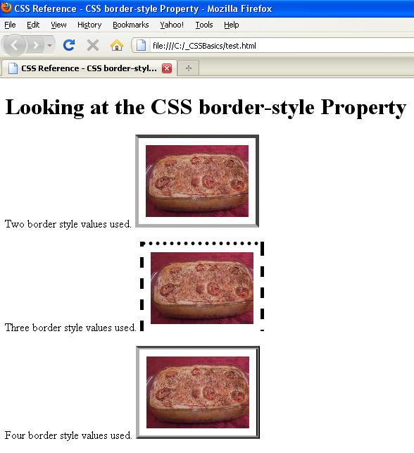 border style border style