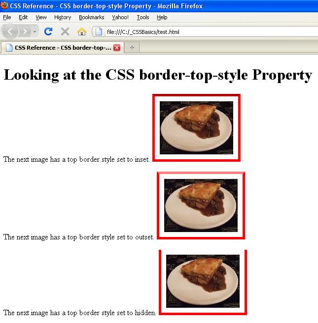 border top style border top style