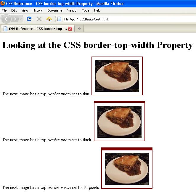 border top width border top width