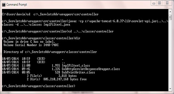 compile ImplFilter1 class compile ImplFilter1 class