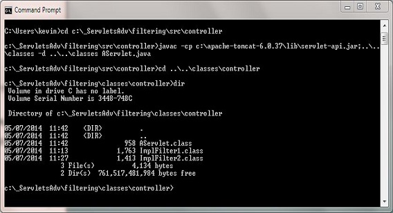 compile AServlet class compile AServlet class