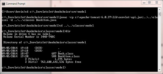 compile BookItem class compile BookItem class
