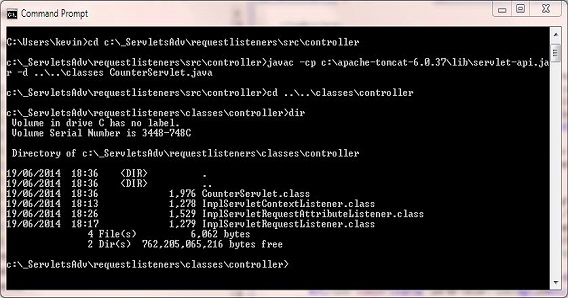 compile CounterServlet class compile CounterServlet class