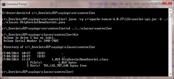 compile HttpServletDemoServlet class compile HttpServletDemoServlet class