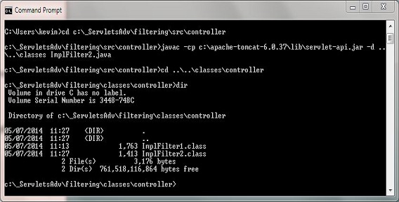 compile ImplFilter2 class compile ImplFilter2 class