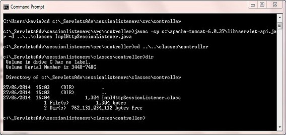 compile ImplHttpSessionListener class compile ImplHttpSessionListener class