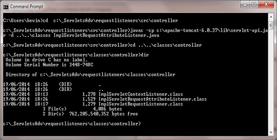 compile ImplServletRequestAttributeListener class compile ImplServletRequestAttributeListener class