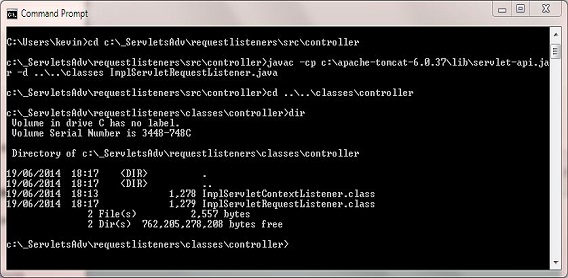 compile ImplServletRequestListener class compile ImplServletRequestListener class