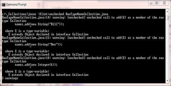 Compile raw type 2 Compile raw type 2
