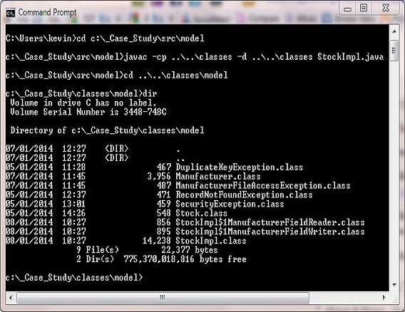 compile StockImpl class compile StockImpl class