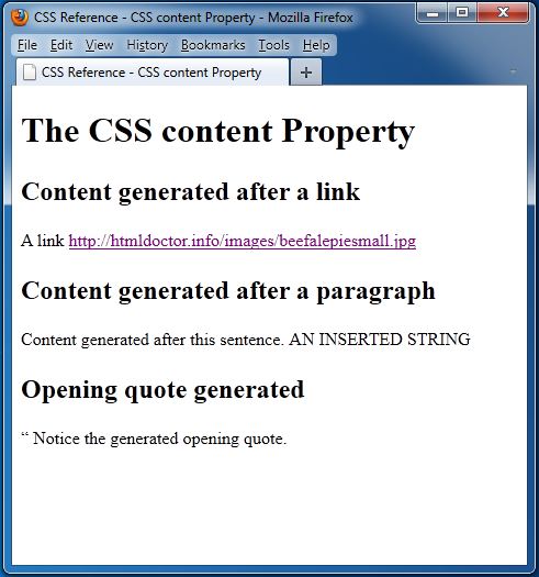 content content