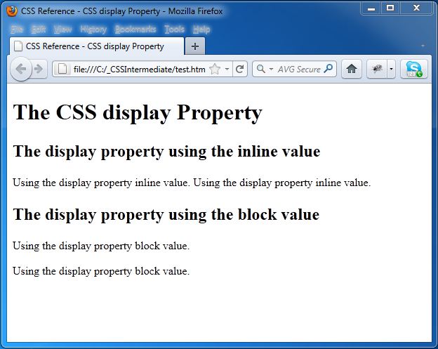 display display