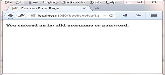 Error Screen Error Screen