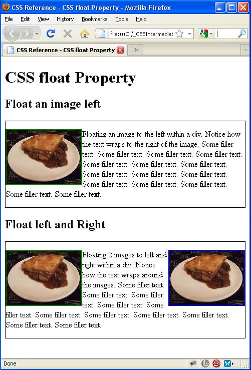 float float