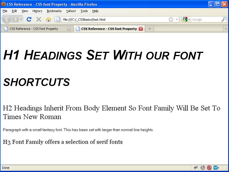 font font