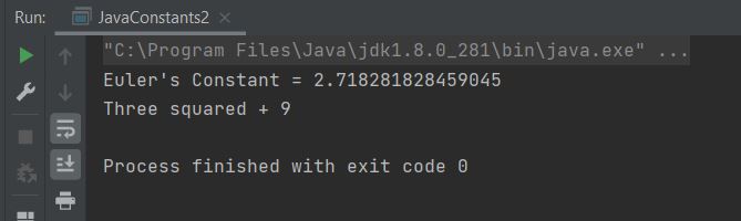 run java constants4 run java constants4