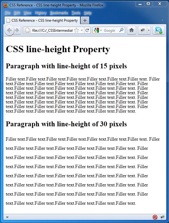 line-height line-height