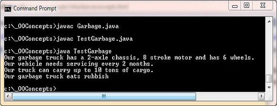 run Garbage class run Garbage class