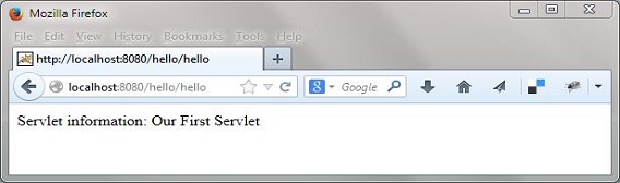 run HelloServlet class run HelloServlet class
