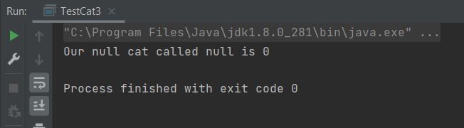 run instance variable default run instance variable default