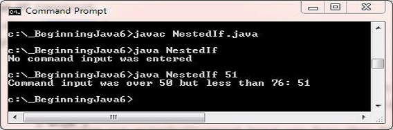 run nested if run nested if