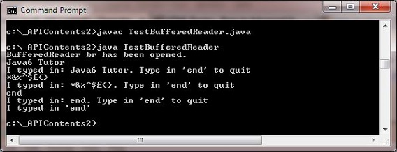 run test bufferedreader run test bufferedreader