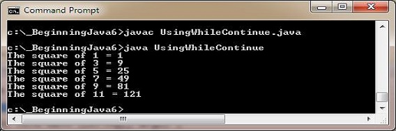 run while using continue run while using continue