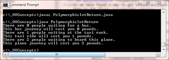 run Polymorphic Array run Polymorphic Array