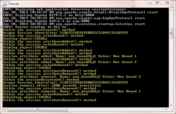 Run SessionServlet Run SessionServlet