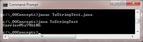 run toString() run toString()
