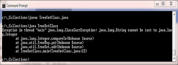 Run tree set class Run tree set class