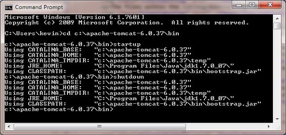 Tomcat6 shutdown Tomcat6 shutdown