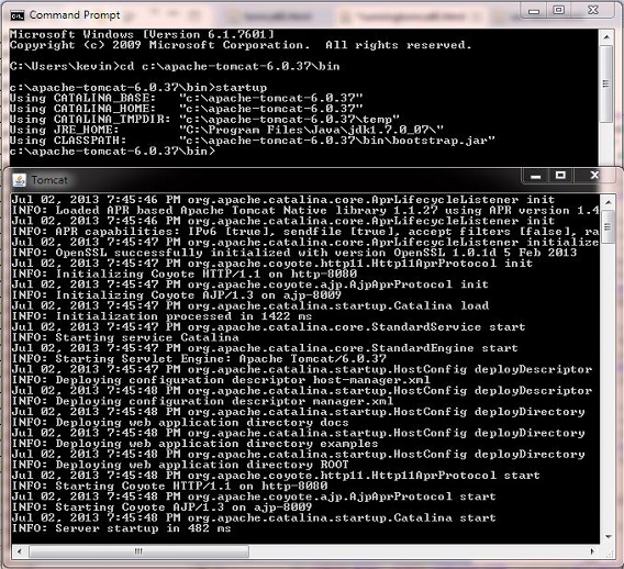 Tomcat6 startup Tomcat6 startup