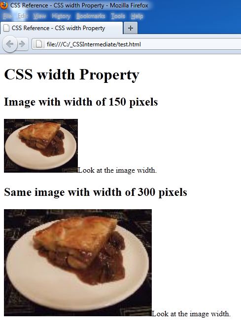 width width