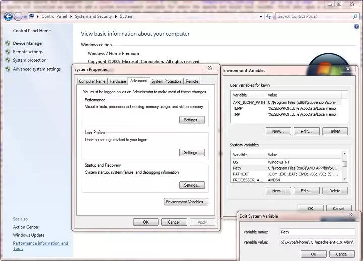 apache ant environment settings apache ant environment settings