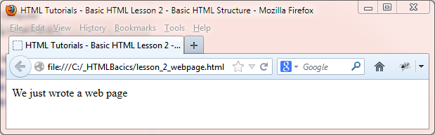 basic structure basic structure