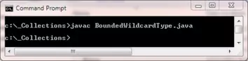Compile bounded wilcard class Compile bounded wilcard class