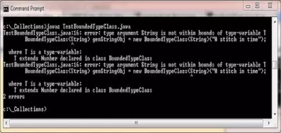 Compile test bounded class Compile test bounded class