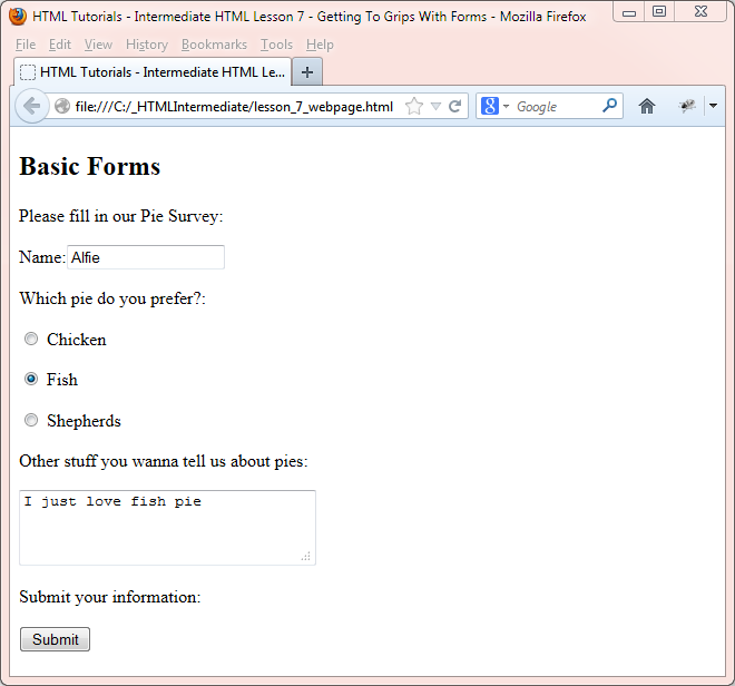 html forms2 html forms2