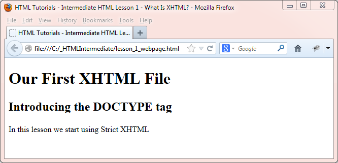 xhtml xhtml